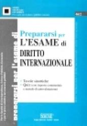 Prepararsi per l'esame di diritto internazionale