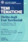 Temi & tema. Diritto degli enti locali (comuni, province, città, metropolitane e regioni)