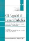 Gli appalti di lavori pubblici