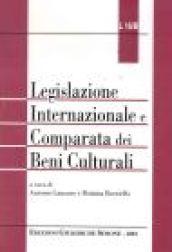 Legislazione internazionale e comparata dei beni culturali