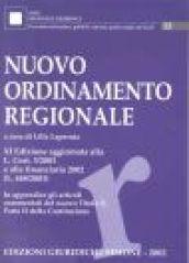 Nuovo ordinamento regionale