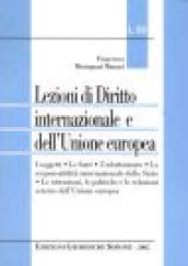 Lezioni di diritto internazionale e dell'Unione Europea