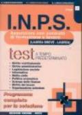 INPS. Test a tempo predeterminato. Programma completo per la selezione