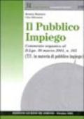 Il pubblico impiego