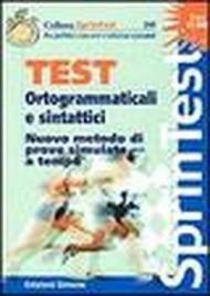 Test ortogrammaticali e sintattici