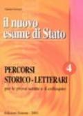 Percorsi storico-letterari per le prove scritte e il colloquio