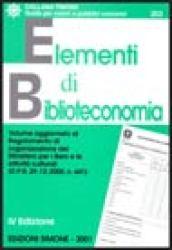 Elementi di biblioteconomia