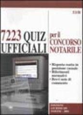Settemiladuecentoventitre quiz ufficiali per il concorso notarile