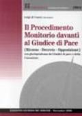 Il procedimento monitorio davanti al giudice di pace