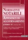 Normative notarili. Appendice di aggiornamento