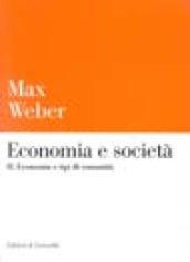 Economia e società. 2.Economia e tipi di comunità