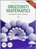 Orizzonti matematici. Con espansione online. Con DVD. Per i Licei e gli Ist. magistrali: 3