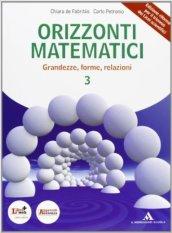 Orizzonti matematici. Con espansione online. Con DVD. Per i Licei e gli Ist. magistrali: 3