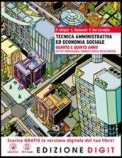 Tecnica amministrativa ed economia sociale - Volume unico. Con Me book e Contenuti Digitali Integrativi online