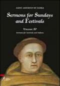 Sermons for Sundays and Festivals: 4