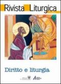 Rivista liturgica (2011). Diritto e liturgia