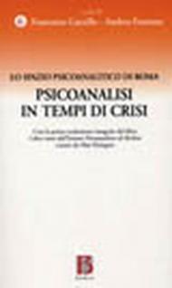 Psicoanalisi in tempi di crisi