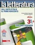 La letteratura. Vol. 3A: Dall'Unità d'Italia al primo Novecento. Con Leopardi. Con e-book. Con espansione online