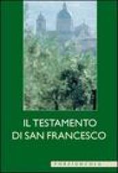 Il testamento di san Francesco