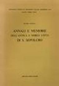 Annali e memorie della città di San Sepolcro (rist. anast. Foligno, 1713)