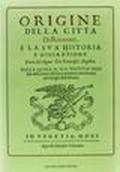 Origine della città di Ricanati e la sua historia e descrizione (rist. anast. Venezia, 1601)