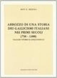 Storia dei gallicismi italiani nei primi secoli (750-1300). Saggio storico-linguistico (rist. anast. Zurigo, 1925)