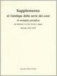 Supplemento al catalogo della serie dei conj di medaglie pontificie (rist. anast. 1884)