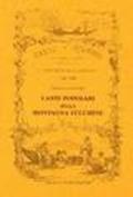Canti popolari della montagna lucchese raccolti e annotati
