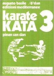 Karate kata. 3.Pinan san dan