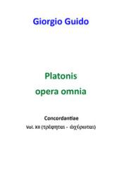 Platonis opera omnia. Concordantiae. Vol. 12