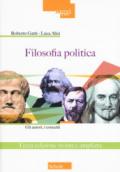 FILOSOFIA POLITICA - GLI AUTORI, I CONCETTI