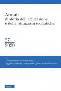 Annali di storia dell'educazione e delle istituzioni scolastiche (2020). Vol. 27: Umanesimo ri/formativo. Leggere, scrivere, vivere nel Quattrocento italiano, L'.