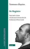 De Magistro. Testo latino a fronte