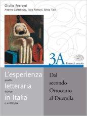 L'esperienza letteraria in Italia. Per le Scuole superiori: 3