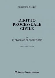 Diritto processuale civile. Vol. 2: processo di cognizione, Il.