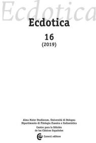 Ecdotica (2019). Vol. 16