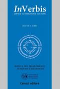 Inverbis. Lingue letterature culture (2022). Vol. 1