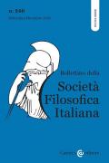 Bollettino società filosofica italiana. Nuova serie (2025). Vol. 3
