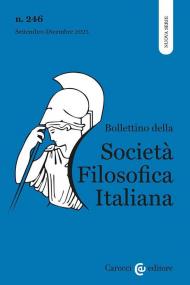 Bollettino società filosofica italiana. Nuova serie (2025). Vol. 3