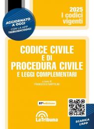 Codice civile e di procedura civile e leggi complementari. Con App Tribunacodici