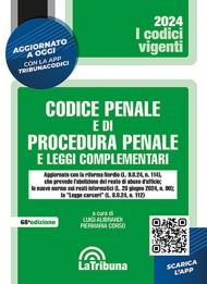 Codice penale e di procedura penale e leggi complementari