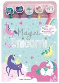 Magici unicorni. Ediz. illustrata. Con 5 gomme sagomate. Con 5 matite colorate