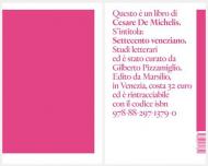 Settecento veneziano. Studi letterari