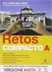 Retos compacto. Tomi A-B. Con Palabras vivas. Con e-book. Con espansione online