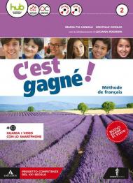 C'est gagné! Per la Scuola media. Con CD Audio formato MP3. Con e-book. Con espansione online. Con Libro: Pour tous. Con DVD-ROM