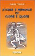 Storie e memorie di cuore e quore