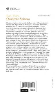 Quaderno Spinoza. Testo latino a fronte