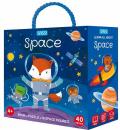 Space. Q-box. Ediz. a colori. Con 10 figure spaziali. Con puzzle