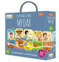 Play and learn. My day. Steam puzzle. Ediz. illustrata. Con puzzle