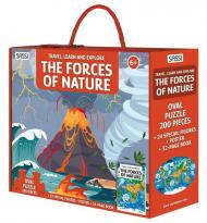 The forces of nature. Travel, learn and explore. Ediz. a colori. Con oval puzzle. Con 24 special figures. Con Poster